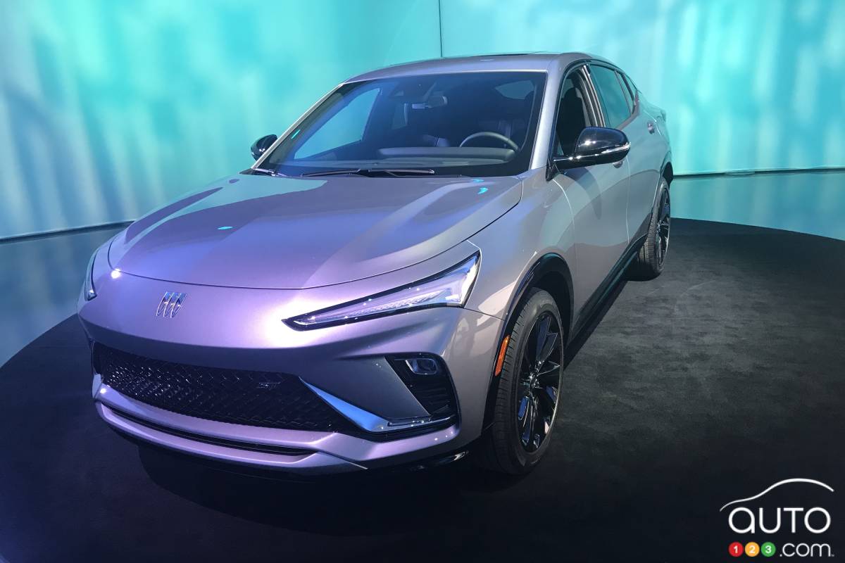 La Buick Envista 2024 telle qu’elle a été dévoilée au Centre de Design de General Motors au Michigan
